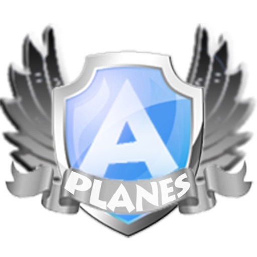 A-Plane flight simulator 3D icon