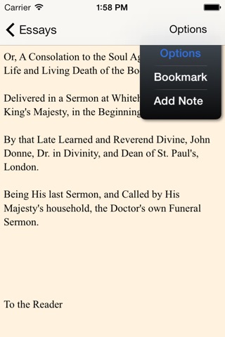 The Complete John Donne Pro with Study Aid screenshot 3