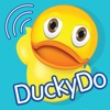DuckyDo HD - The Animal Impressions Learning App featuring a Cat, Cow, Duck, Dog and a Monkey