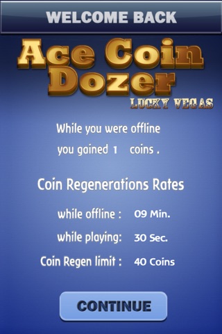 Ace Coin Dozer Lucky Vegas Arcade Game by Top Kingdom Games screenshot 2