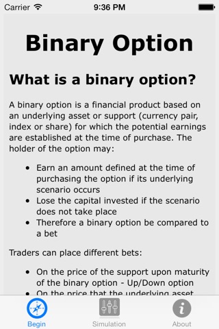 Binary Option screenshot 2