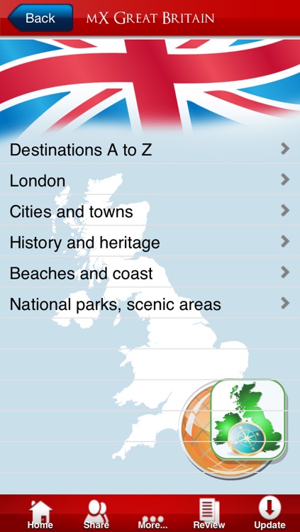 mX Great Britain - Top UK Travel Guide with offline maps (London, Edinburgh, Glasgow, Liverpool ...) screenshot-3