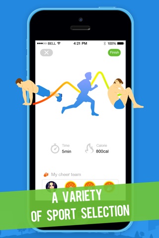 FitUp – The First Inspirational Social Network for Fitness, Workout and Exercise, A Place to Compete and Commit to Fitness screenshot 2