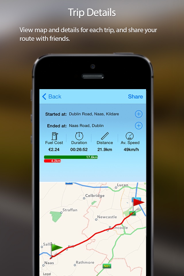 AutoLogger: log your car journeys, fuel purchases and fuel consumption screenshot 3