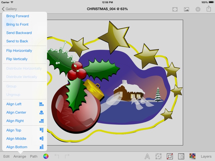 Vector Paint with DropBox sync