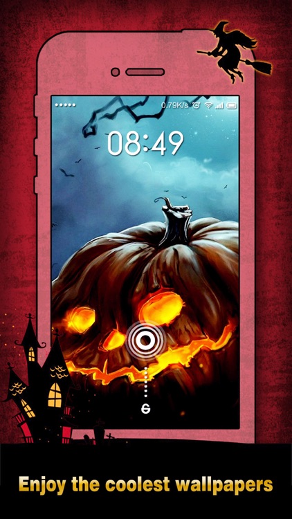 Halloween Wallpapers & Backgrounds HD - Home Screen Maker with Pumpkin, Scary, Ghost Images screenshot-3