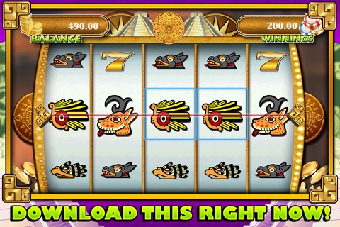 Slots : 777 Lucky Jackpot of the Mayans screenshot 3