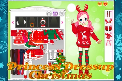 Princess Dressup-Christmas screenshot 4