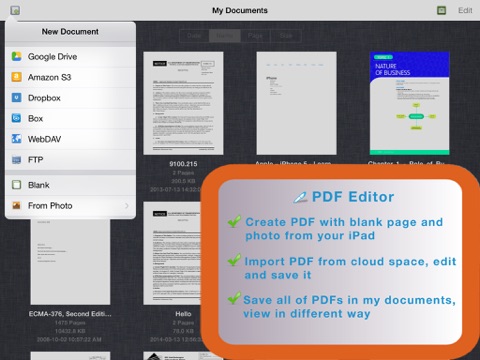 PDF Editor Pro for iPad screenshot 4