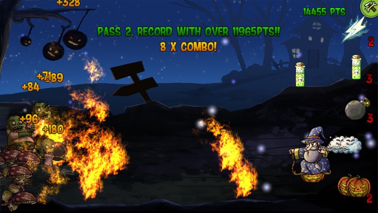 Magical Zombie Smasher Lite screenshot-3