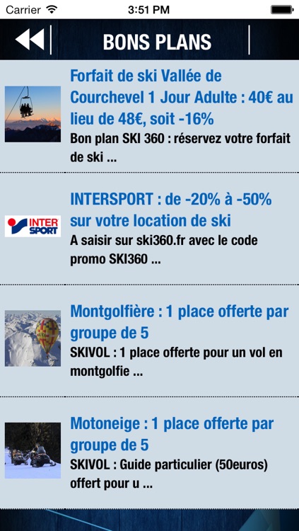 COURCHEVEL par SKI 360 (bons plans, infos ski, séjours, GPS challenge,…) screenshot-3