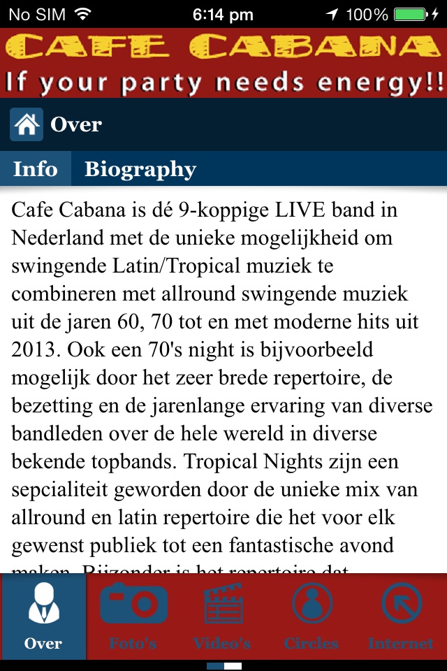 Cafe Cabana screenshot 2