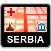 Serbia Vector Map - Travel Monster