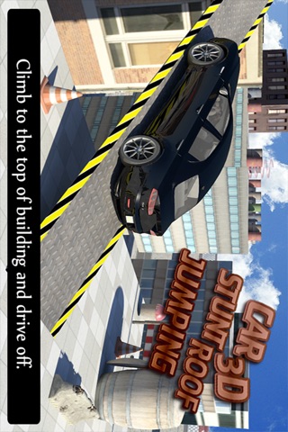 Car Stunt 3d Roof Jumping screenshot 4