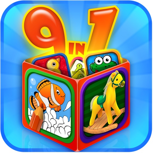 Kid's Preschool Game Box iOS App