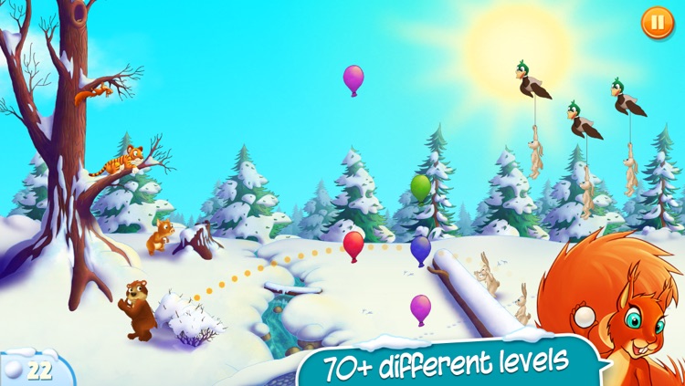 Pato & Friends Snowball Fight screenshot-4