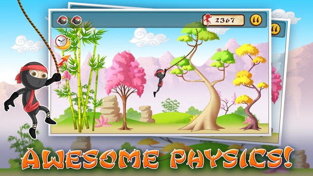 Ninja Jump Kid - Super Fun Stick-man Run Action Game For Kid(圖2)-速報App