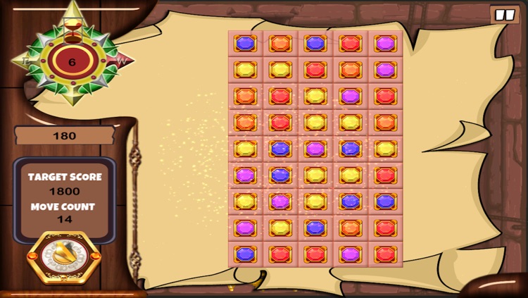 Jewel Miner Pro: Treasure Hunt Match 3 Game (For iPhone, iPad, iPod)