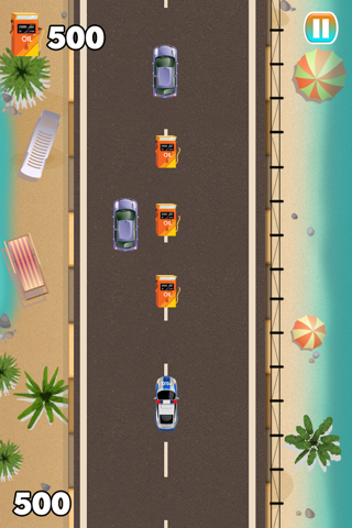 A Tropical Arrest - High Speed Motor Cars Race at the Beach screenshot 3