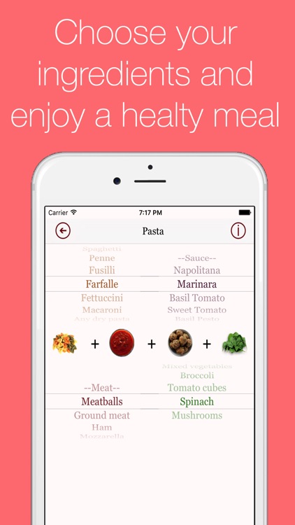 Portion Control healthy recipe assistant