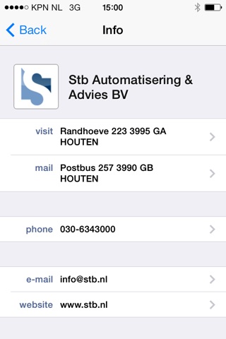 Stb CRM screenshot 3