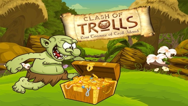 Clash of Trolls Lost Treasure of Troll Island: Find it if yo(圖1)-速報App