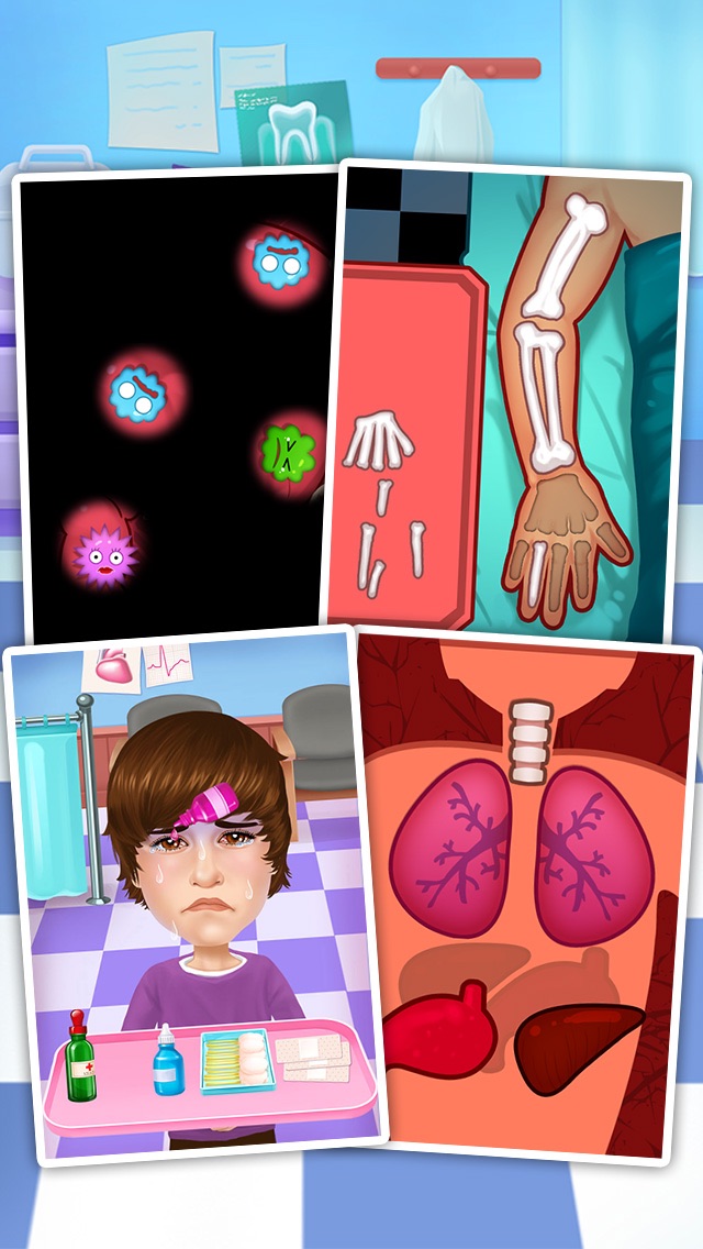 Celebrity Doctor 2 - Kids Gamesのおすすめ画像3