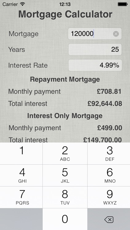 Mortgage Repayment Calculator screenshot-3