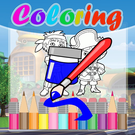 Paints Coloring Game for Dora & Diego's Version Icon