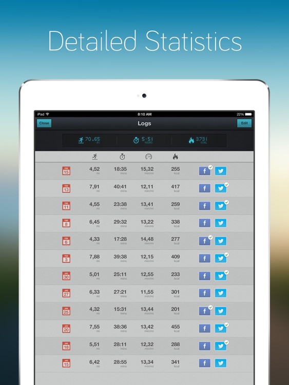 Running for Weight Loss for iPad: training plan, how-to-lose-weight tips by Red Rock Apps