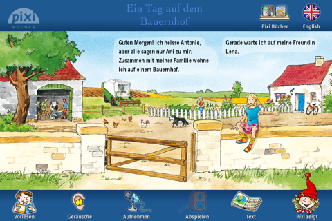 Pixi-Buch „Ein Tag auf dem Bauernhof“ für iPhone screenshot 2