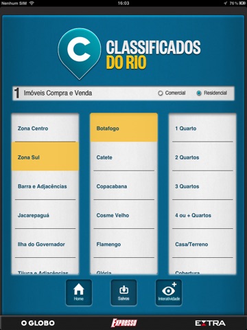 Classificados do Rio para iPad screenshot 2