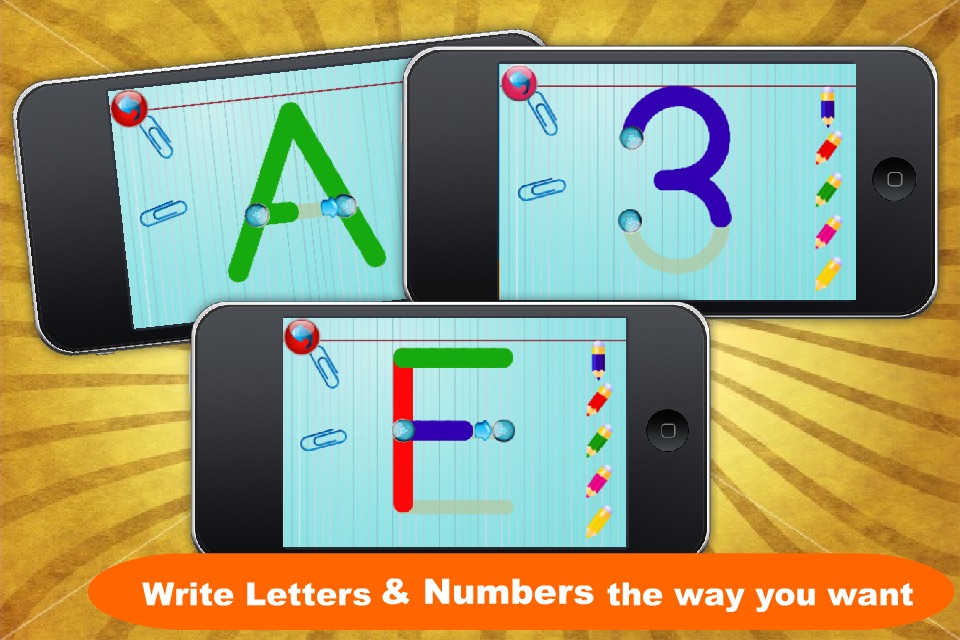 ABC Letter Toy – Letters & Numbers Handwriting Game for Kids FREE screenshot 2