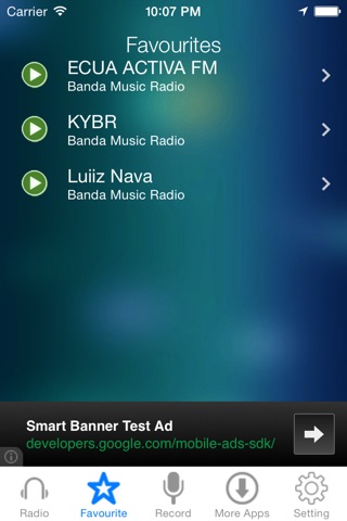 Banda Music Radio Recorder screenshot 3