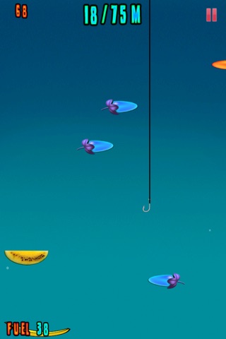 Deep Water Fruit Fishing Ninja screenshot 3
