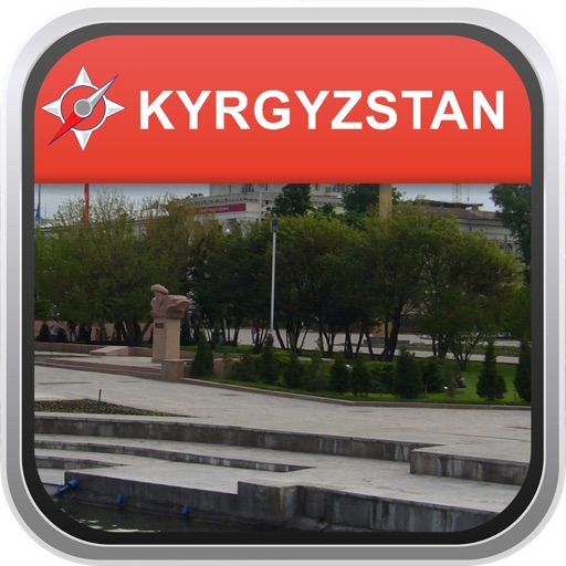 Offline Map Kyrgyzstan: City Navigator Maps icon