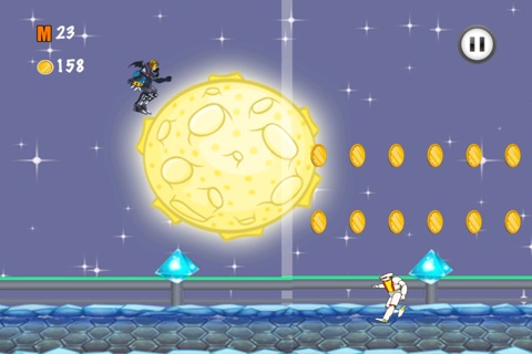 Steel-Man : The Space Defying Gravity Cyborg Robot fighting the alien invasion - Free Edition screenshot 2