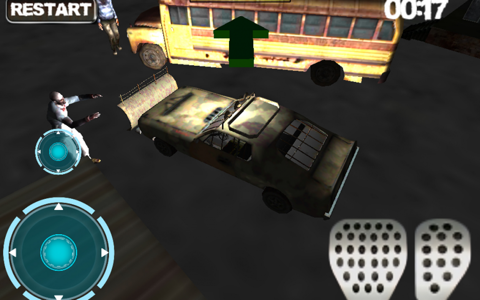 Zombie outbreak car parking 3D screenshot 3