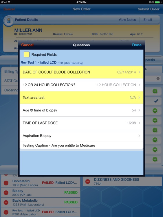 LabWorks Physician Portal for the iPad screenshot-4
