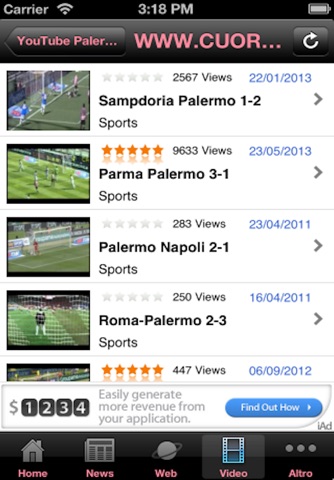 iPalermo FC screenshot 3