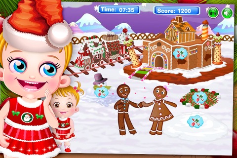Cute Baby Gingerbread House screenshot 2