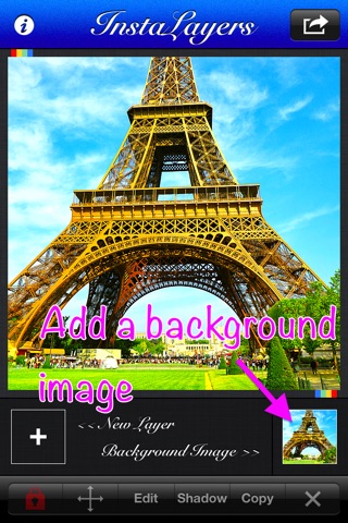 InstaLayers - superimpose, montage for Instagram - screenshot 2