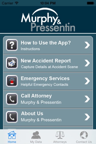 Murphy & Pressentin Accident App screenshot 2