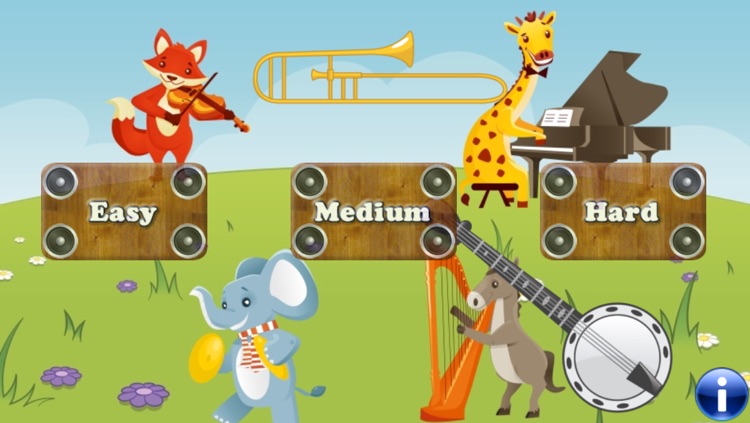 Music Games for Toddlers and Kids : discover musical instruments and their sounds !
