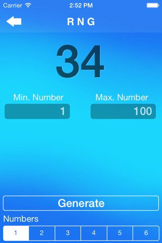Random Number Generator + screenshot 2