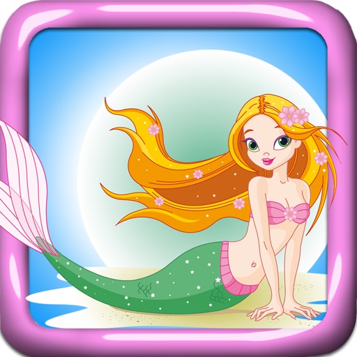 A School Sea - A Beautiful Little Mermaid Princess