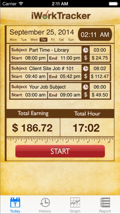 iWorkTracker