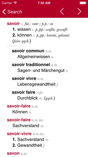 French-German Dictionary from Accio(圖2)-速報App