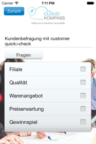 CloudKompass Moblie Survey App screenshot 3