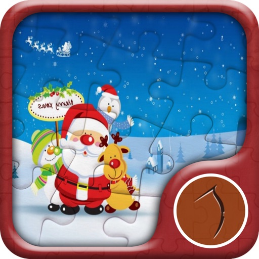 Jigsaw Puzzle For Christmas Icon